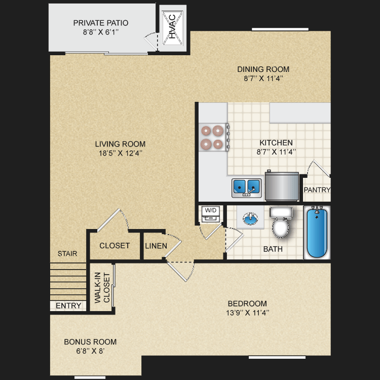 The Meridian - 2nd Floor