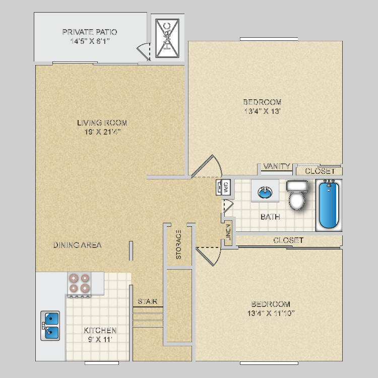 The Crest - 1st Floor
