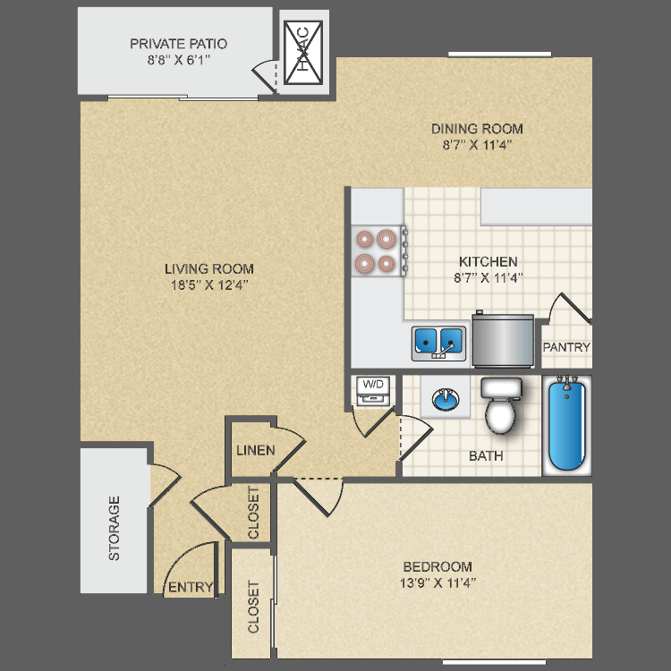 The Meridian - 1st Floor